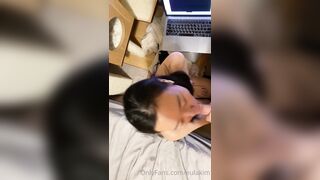 쌩얼의 여대생이 반한 양놈자지