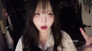 교복고양이귀녀 아헤가오