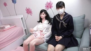 ナンパして出会ったスリムな美人JD詩織ちゃんから3ヶ月後に連絡があって販売するか分からないまま撮影してみた超敏感な激エロAV jav jvip (1)