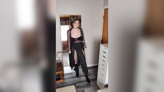 Carmen Rae Black Lingerie Cowgirl POV OnlyFans