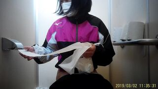 新tennis㉔ ４名収録 全員パイパン娘 スジスジやビラビラまで丸見えで最高ですね o voyeur jp 07