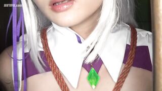 SAIT-020 Silver-haired beautiful half-elf erlia x anal & pussy 2-h... Reducing Mosaic JAV
