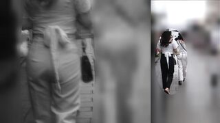 プリプリ食べ頃美尻 赤外線スケスケ022透視 透けパンツ ピタパン パンティーライン pライン 女子大生 ol voyeur jp